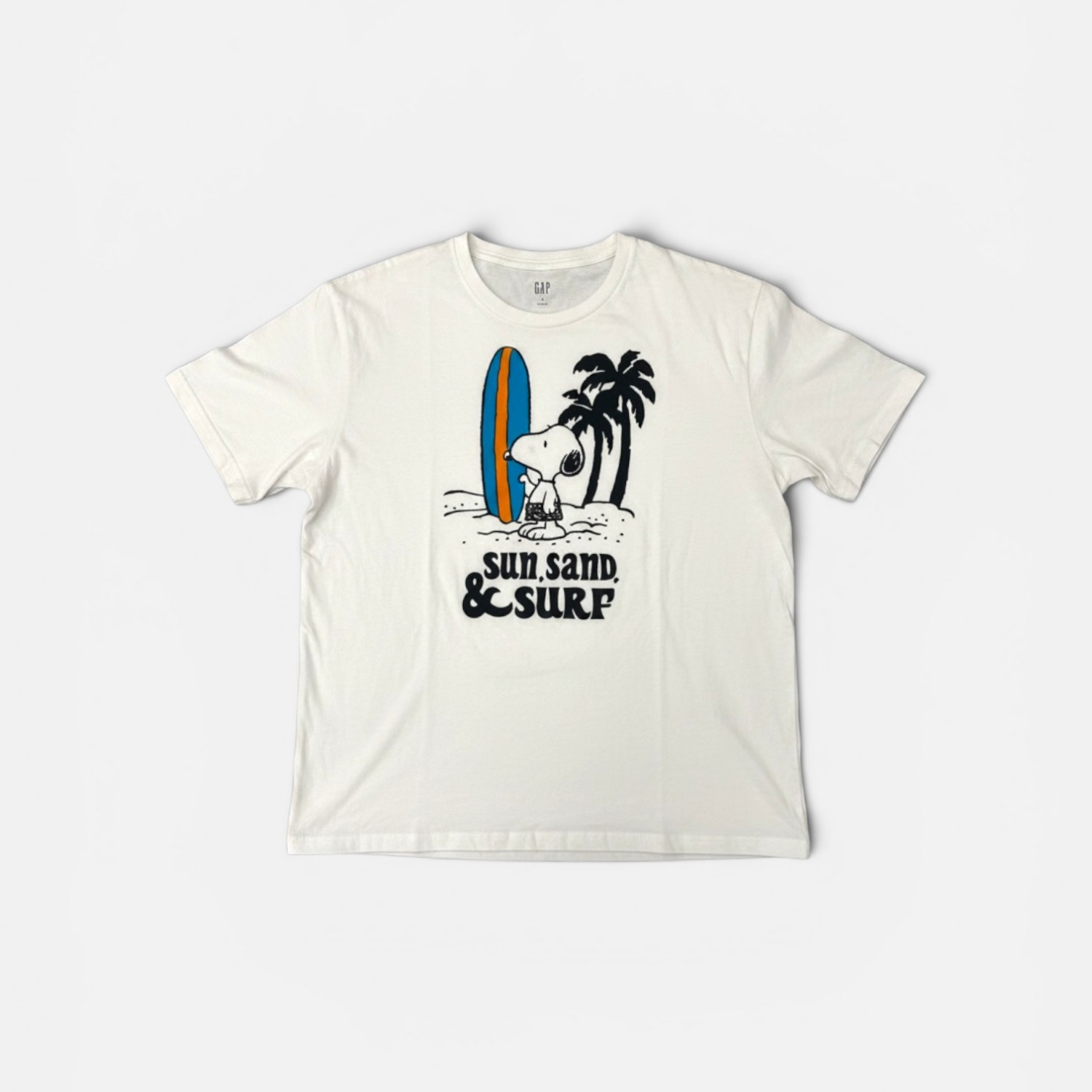 GAP Snoopy Sun Sand & Surf Unisex T-Shirt M
